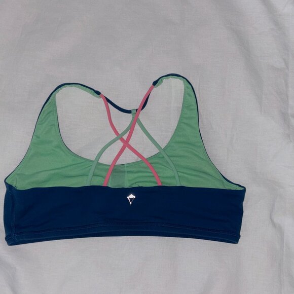 Ivivva by Lululemon Blue Sports Bra Size 14 - Picture 2 of 4